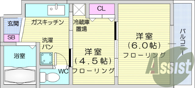 2Ｋ、光ファイバー、オートロック、宅配ＢＯＸ