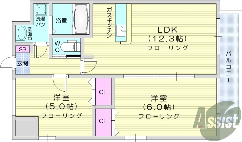 写真は別室です。エアコン、バストイレ別、インターネット無料
