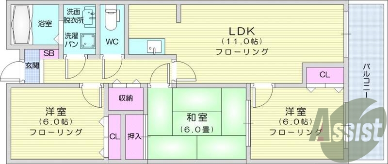 ３LDK、追焚機能、温水洗浄便座、収納スペース、エアコン