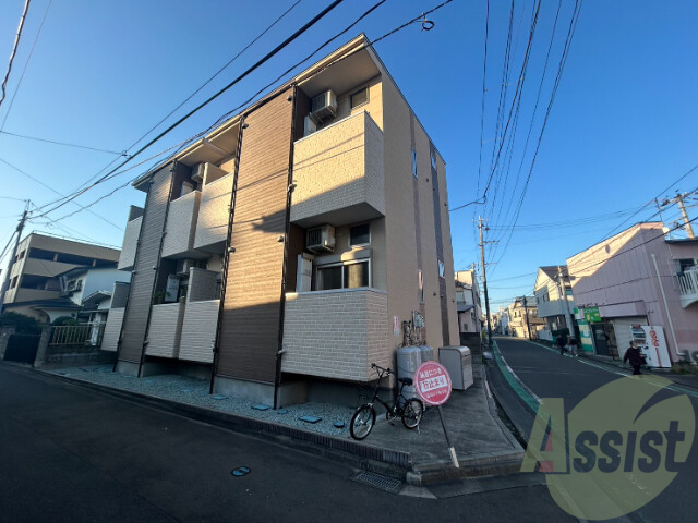 仙台市青葉区小松島１丁目の賃貸アパートの外観