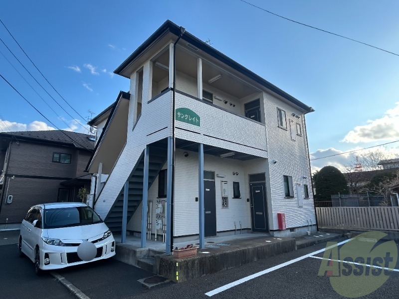 仙台市宮城野区原町２丁目の賃貸アパートの外観