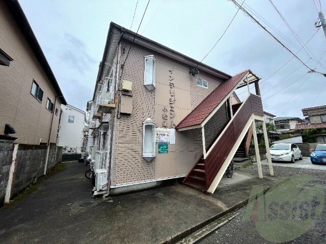 仙台市青葉区小松島１丁目の賃貸アパートの外観