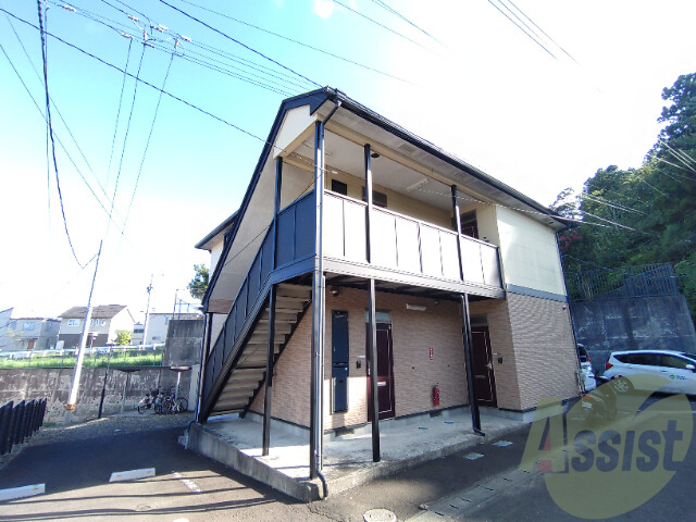 仙台市青葉区貝ケ森２丁目の賃貸アパートの外観