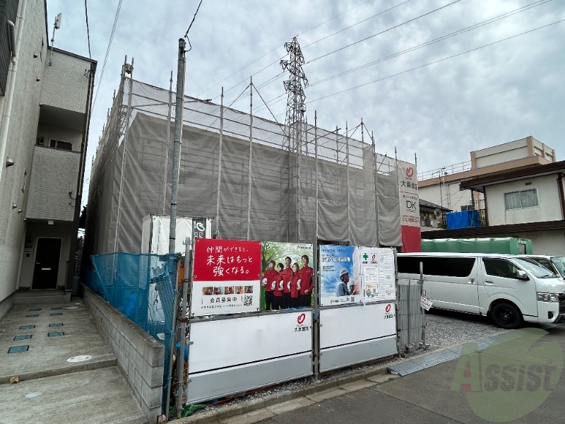 仙台市宮城野区栄４丁目の賃貸アパートの外観