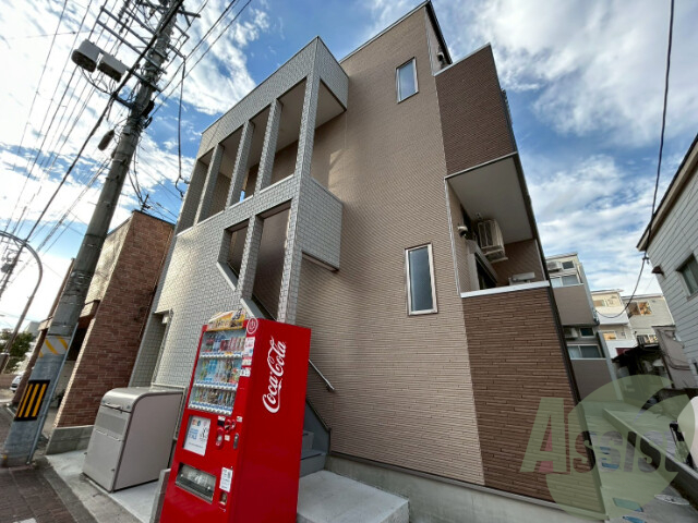 仙台市宮城野区原町２丁目の賃貸アパートの外観