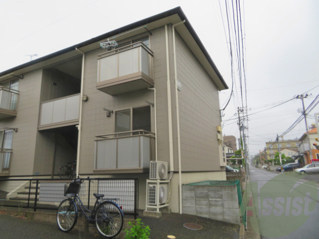 仙台市青葉区柏木２丁目の賃貸アパートの外観