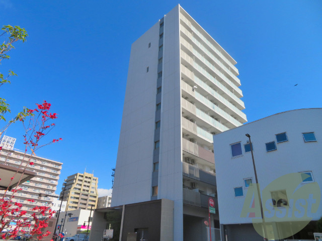 仙台市宮城野区鉄砲町中の賃貸マンションの外観