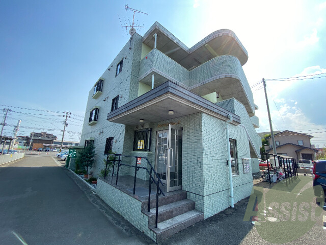 仙台市若林区沖野２丁目の賃貸マンションの外観