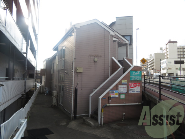 仙台市宮城野区五輪２丁目の賃貸アパートの外観