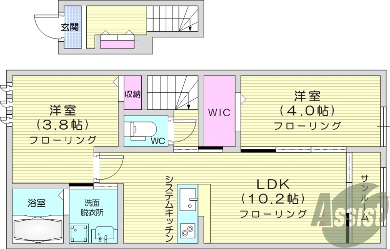 間取図