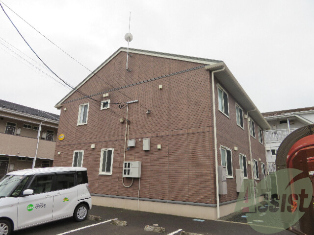 仙台市青葉区栗生４丁目の賃貸アパートの外観