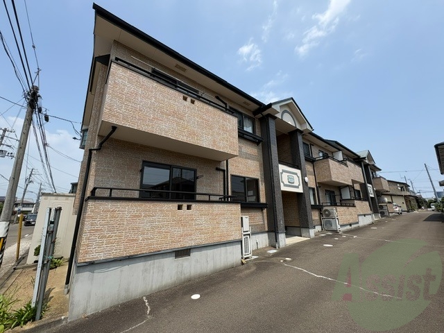仙台市宮城野区福田町２丁目の賃貸アパートの外観