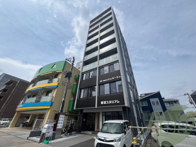 仙台市宮城野区二十人町の賃貸マンションの外観