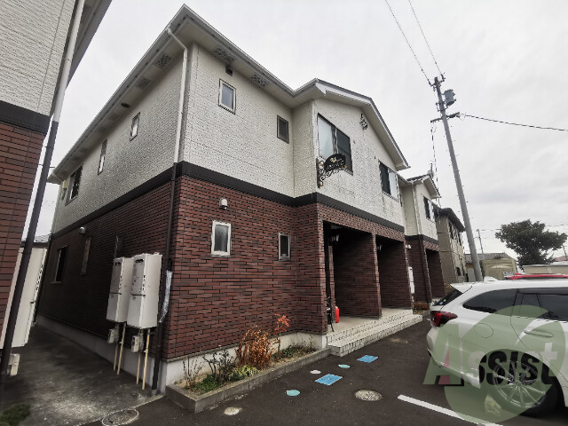 仙台市宮城野区福室３丁目の賃貸アパートの外観