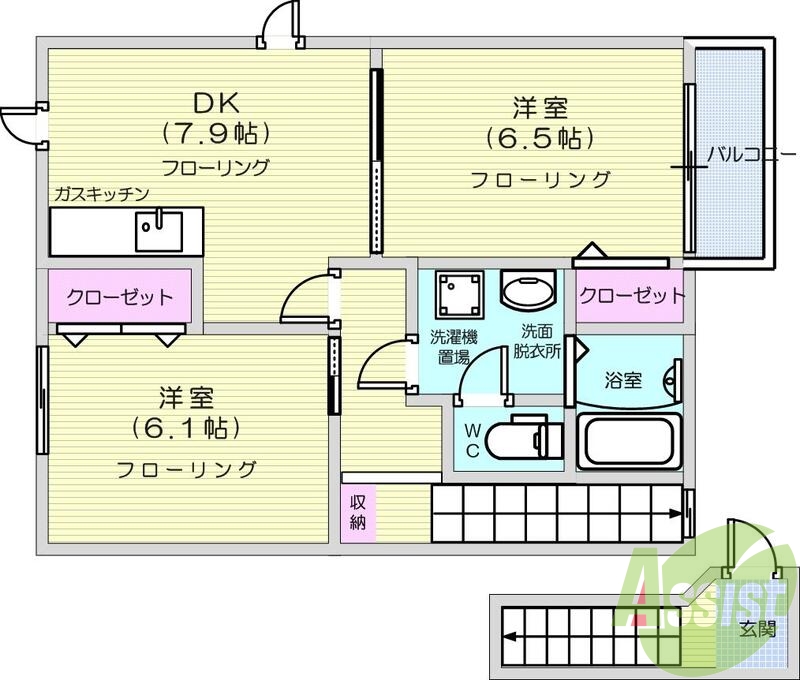 仙台市太白区鈎取「プロムナード」