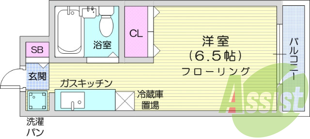 1R、エアコン、光ファイバー、オートロック