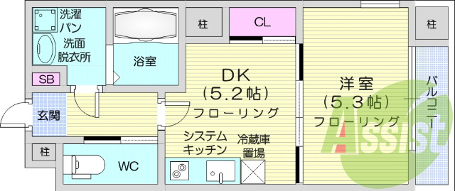 お写真は906号室のものです。参考にしてくださいませ。