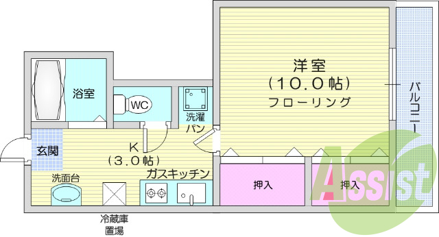 南向き、ペット相談、角部屋、BT別、都市ガス