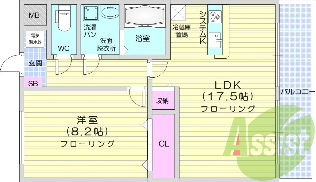 お写真は303号室のものです。参考にしてくださいませ。