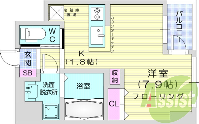 １Ｒ、BT別、宅配ボックス、オートロック、エレベーター