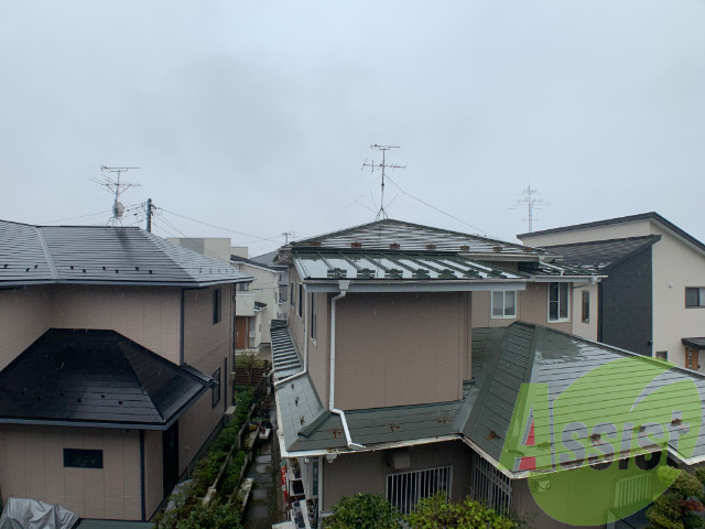 閑静な住宅街です。天気が良ければ青空が眺めそう。 閑静な住宅街です。天気が良ければ青空が眺めそう。