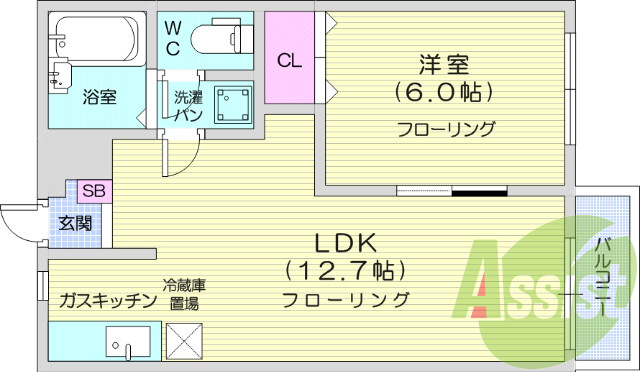 追い焚き、TVインターホン、エアコン、南向き