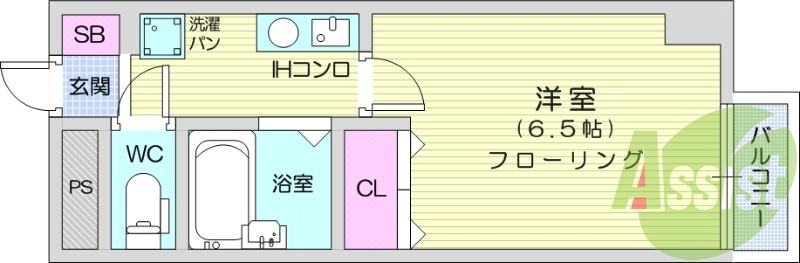 3階の間取り図
