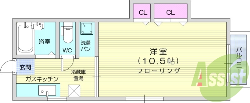 1K、追い焚き機能、浴室乾燥機、TVインターホン