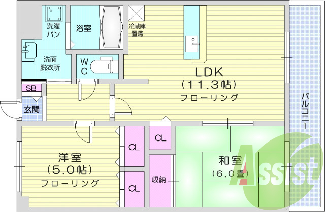 ペット飼育可。インターネット使用無料、エアコン、追い焚き