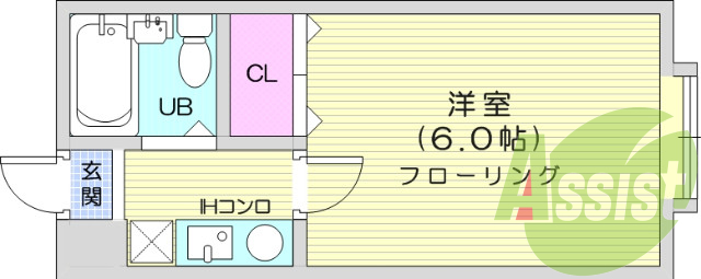 3階の間取り図