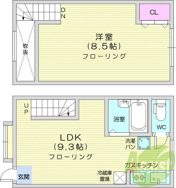 １ＬＤＫ、インターネット無料、宅配ボックス、トランクルーム