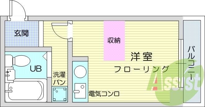 ワンルーム、インターネット無料、エアコン