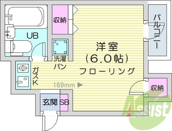 1R、温水洗浄便座、コンロ設置済み、エアコン