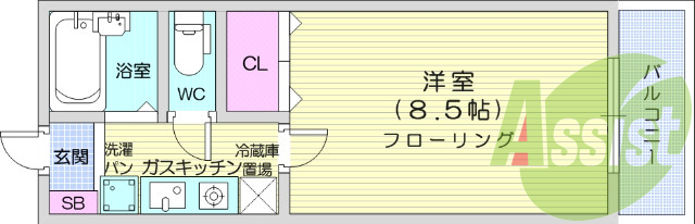 1K、IHクッキングヒーター、インターネット対応