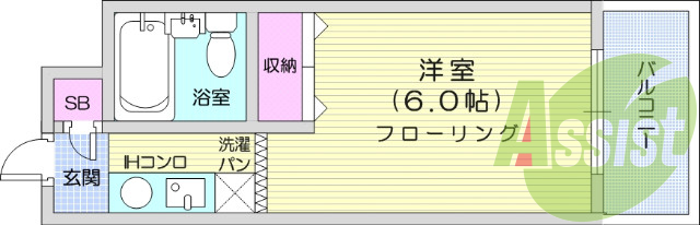 1R、IHクッキングヒーター、オートロック、光ファイバー
