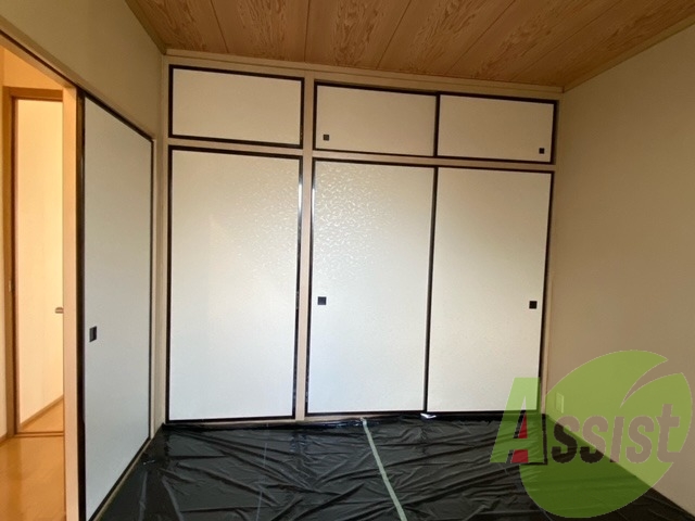 和室にある押入れは収納力ありそうですねー 和室にある押入れは収納力ありそうですねー