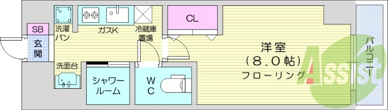1K、追い炊き機能、バストイレ別、シューズボックス