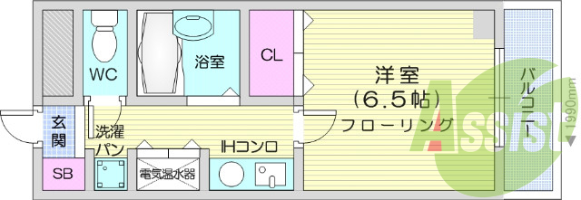 1K、BT別、オール電化、エアコン、BSアンテナ