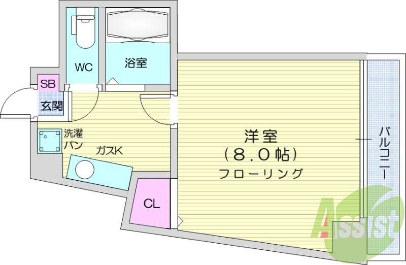 3階の間取り図