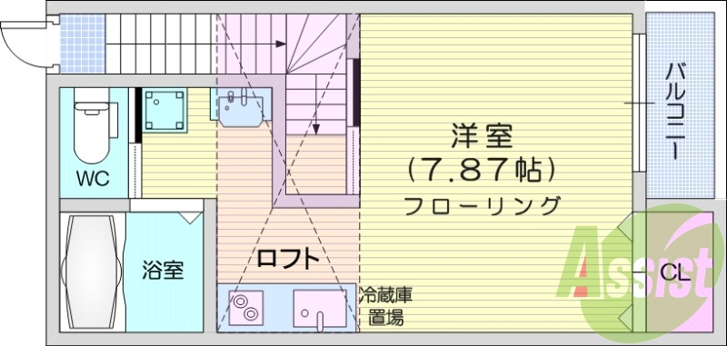 1K、ペット相談、システムキッチン、追い焚き機能、宅配BOX