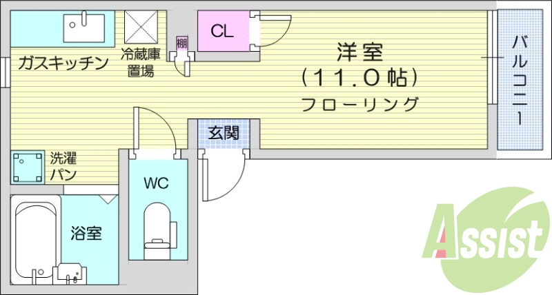 写真は別室です。給湯、温水洗浄便座、モニター付きインターホン