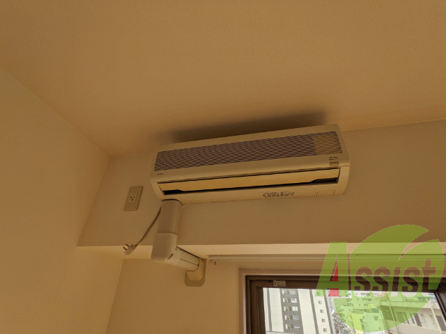 エアコンが付いているので入居後すぐ快適に過ごせます。 エアコンが付いているので入居後すぐ快適に過ごせます。