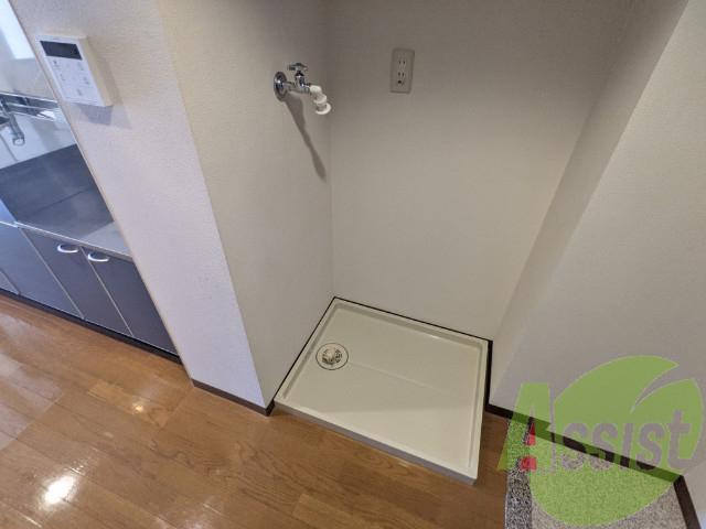 洗濯機置き場が室内にあるのは嬉しいですね。 洗濯機置き場が室内にあるのは嬉しいですね。