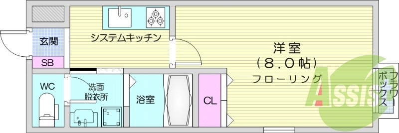 1K、インターホンはスマートフォン連動式です!