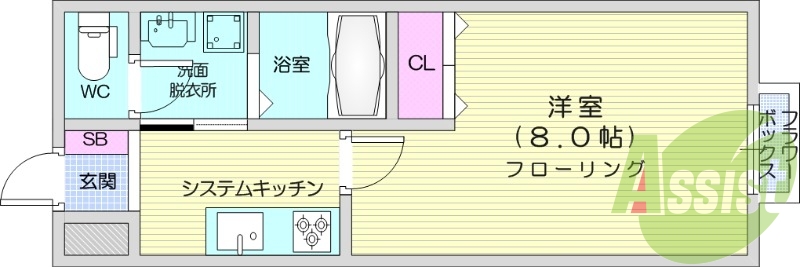 1K、インターホンはスマートフォン連動式です!