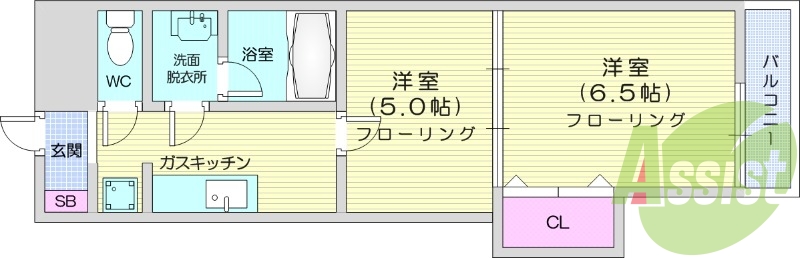 3階の間取り図