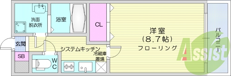 オートロック、TVモニター付きインターフォン、BSアンテナ。