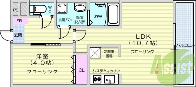 洗髪洗面化粧台、追い焚き機能付き