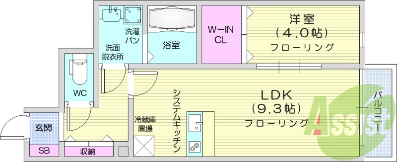 ※建築中※1LDK、IH、追炊き機能、独立洗面台、ネット無料