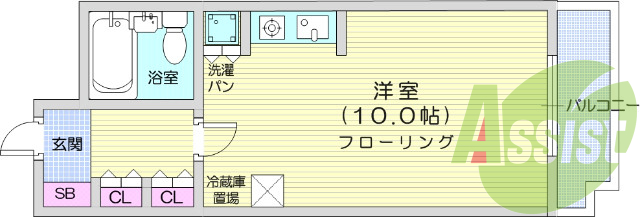お写真は6階のお部屋のものです。参考にしてくださいませ。